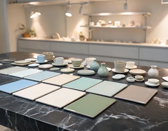 Glaze color boards