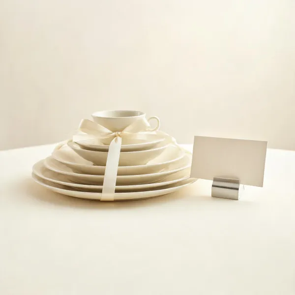 Registry ready dinnerware
